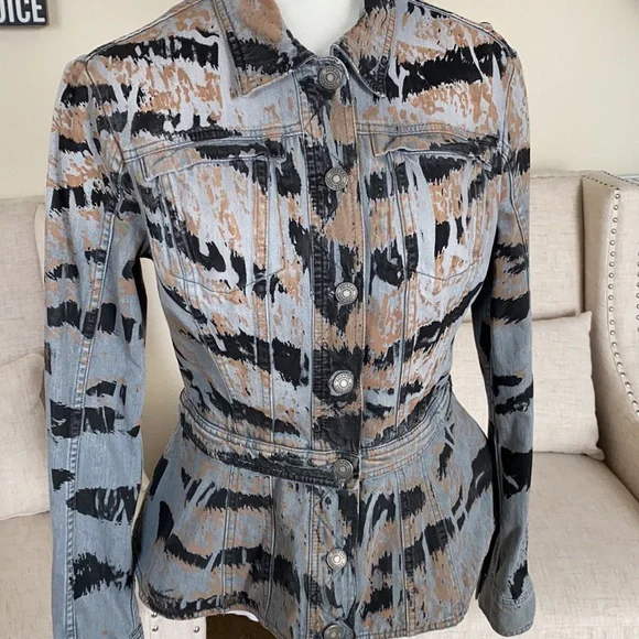 Pierre Balmain Stunning Denim Jacket Size EU30 (XS/S) - Picture 5 of 16